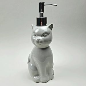 Ceramic Cat Soap Dispenser